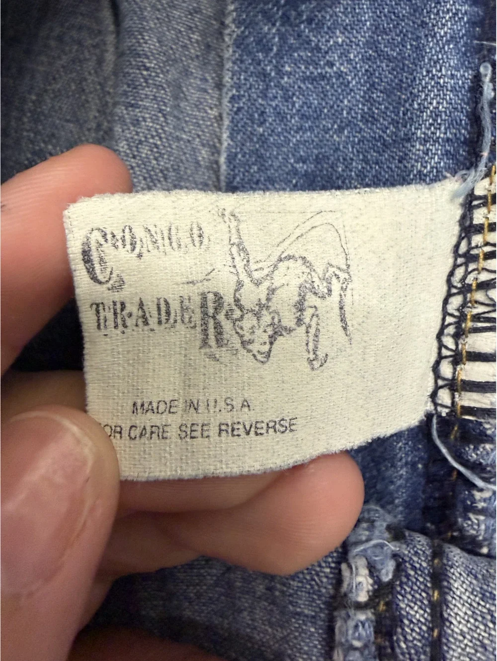 Vintage Concho Trader High-Waisted Denim Shorts Size 8